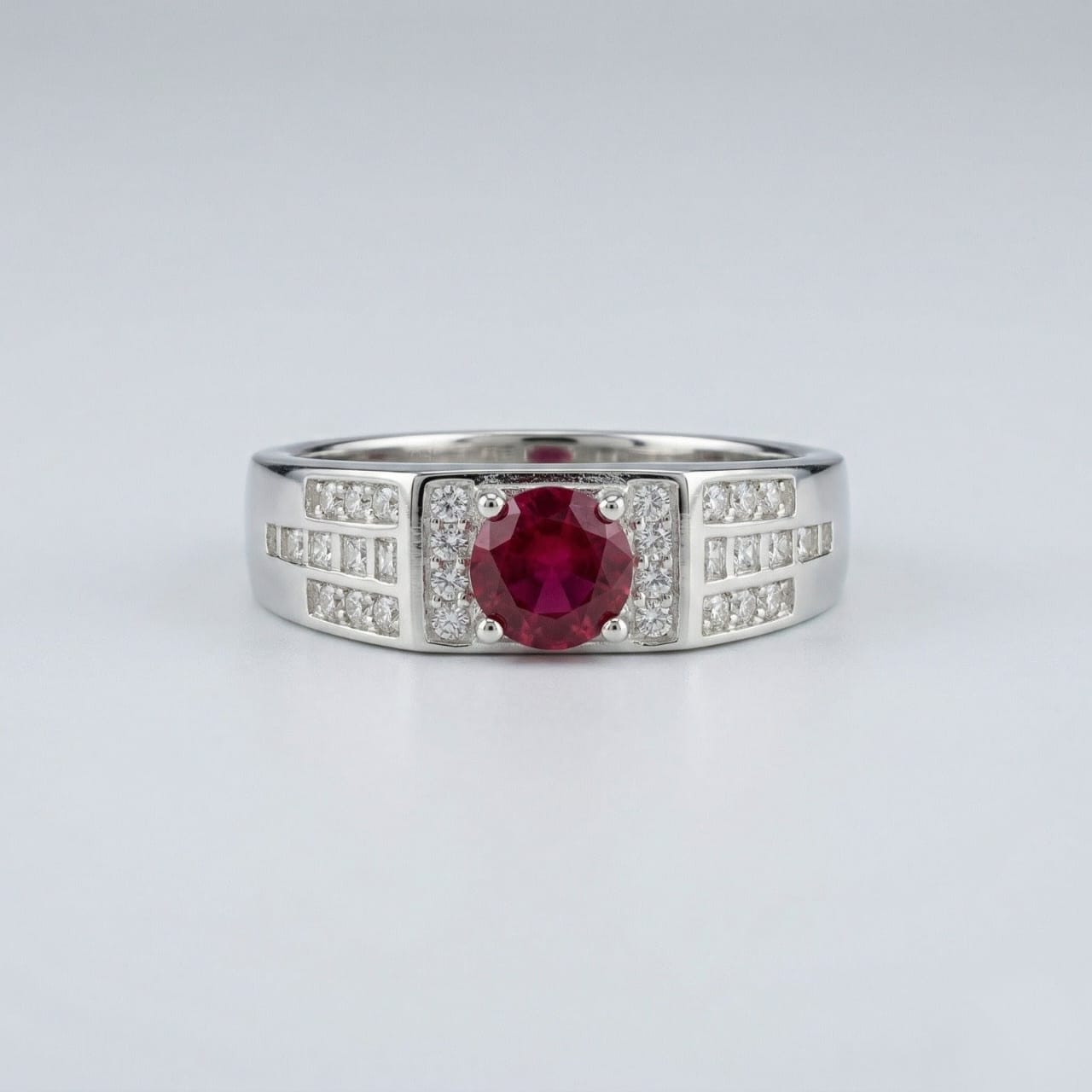 Silver Zircon Women Ring