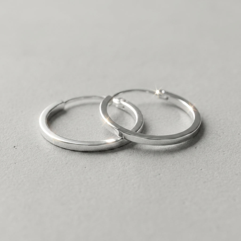 Silver Female Earrings
