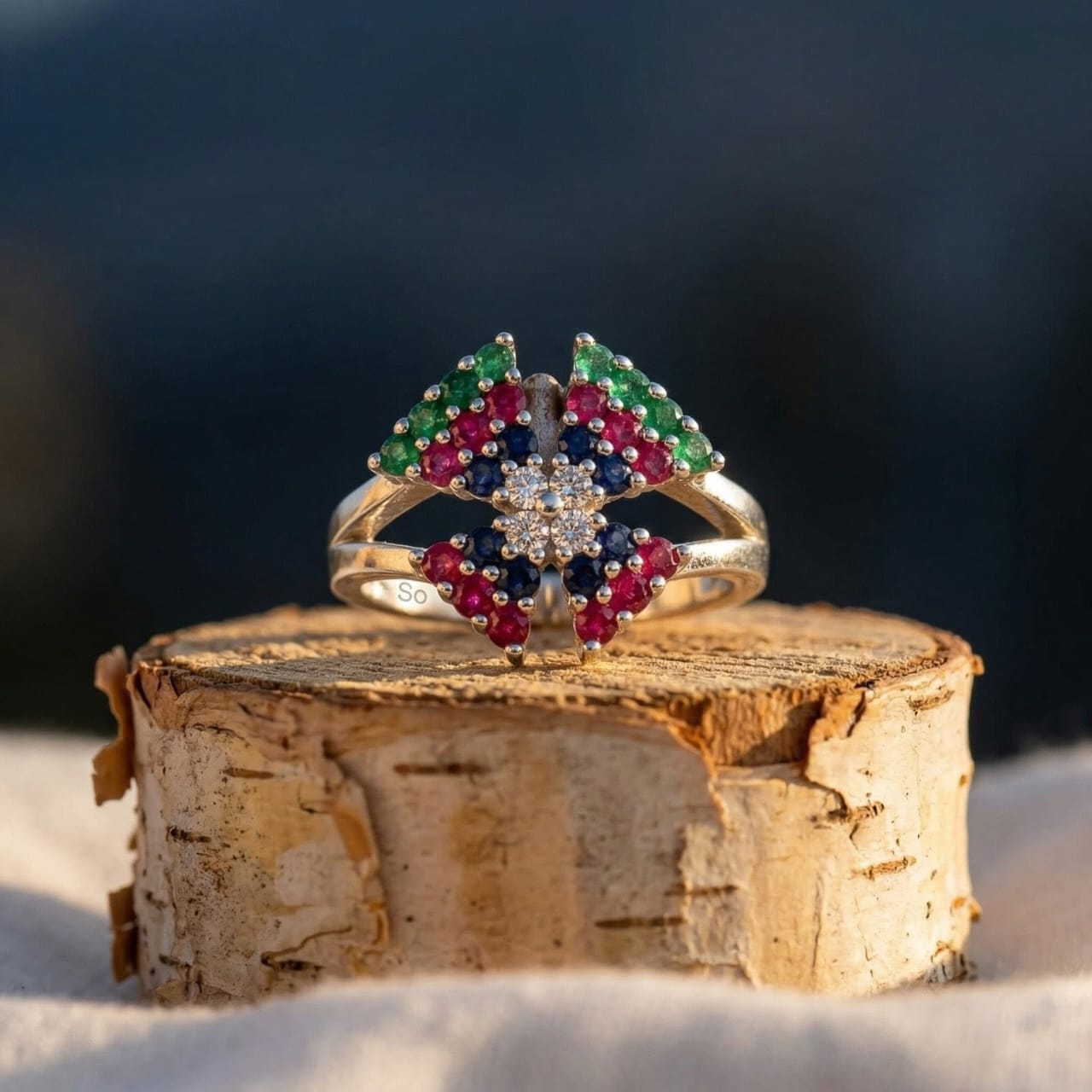 Silver  925 Zircon Women Ring